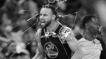 Curry tuvo una la lesión en el tendón de la corva en el segundo cuarto de la victoria de los Warriors en el primer partido el 6 de mayo