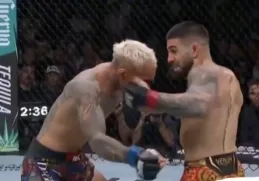 Ilia Topuria se convirtió en el décimo peleador en la historia de la UFC que tiene dos campeonatos en simultáneo.