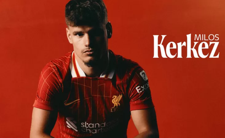 Kertz se convirtió en el tercer refuerzo del Liverpool, tras el fichaje de Florian Wirtz, por 135 millones.