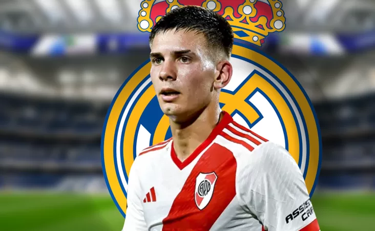 El club merengue dio a conocer la incorporación del canterano del River Plate.