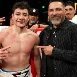 Actualmente el zurdo Zepeda tiene un récord de 33 peleas ganadas, de las cuales 27 fueron por nocaut.