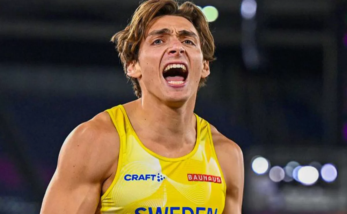 Duplantis logró añadir un centímetro a su marca pasada que logró en junio junio, en la Liga Diamante de Estocolmo.