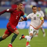 La única ocasión que el astro lusitano se midió a la selección mexicana fue en la Copa Confederaciones que se disputó en 2017.