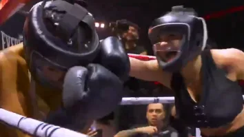 La regiomontana tomó el centro del ring, lanzó combinaciones precisas y manejó el ritmo del combate, mientras Karina intentaba responder sin éxito ante la presión constante.