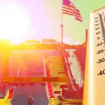 De acuerdo con las previsiones, se esperan 33°C el viernes, 34°C el sábado para la carrera sprint y 31°C el domingo durante el GP.