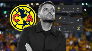Desde su debut en la Liga MX con Puebla en 2021, Larcamón ha sufrido el peso del poder azulcrema. Siete derrotas, cinco empates y apenas un triunfo.