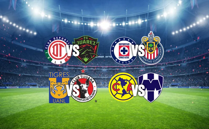 El torneo entra ahora en su fase decisiva con enfrentamientos atractivos y la presencia de tres de los llamados “grandes”: América, Cruz Azul y Chivas.