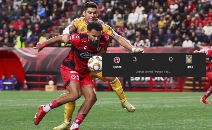 El equipo regiomontano comenzó con algunas aproximaciones, pero pronto quedó expuesto en defensa.