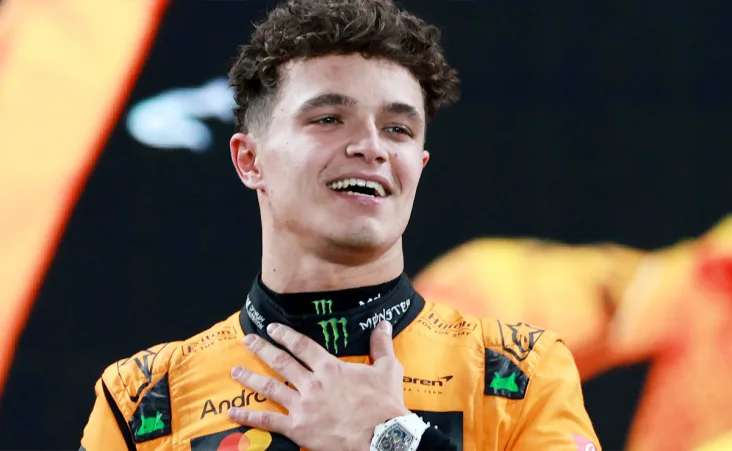 Lando Norris explicó que, por ahora, el auto se siente más similar a un monoplaza de F2.