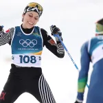 La atleta, originaria de la Ciudad de México, completó la prueba de 10 kilómetros en el Tesero Cross-Country Skiing Stadium con un tiempo de 34:05.4.