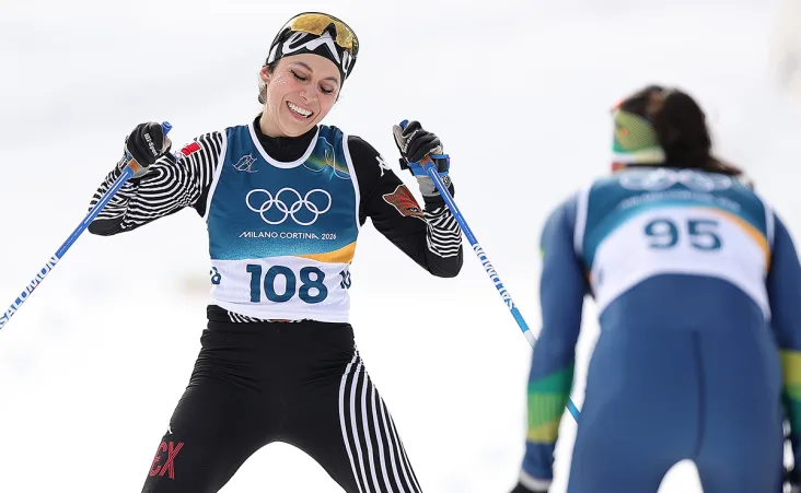 La atleta, originaria de la Ciudad de México, completó la prueba de 10 kilómetros en el Tesero Cross-Country Skiing Stadium con un tiempo de 34:05.4.