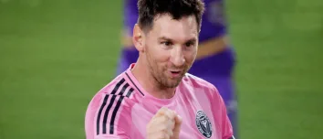 Messi prácticamente sentenció el partido y, tras marcar, se giró hacia los suplentes de Orlando para burlarse.