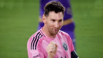 Messi prácticamente sentenció el partido y, tras marcar, se giró hacia los suplentes de Orlando para burlarse.