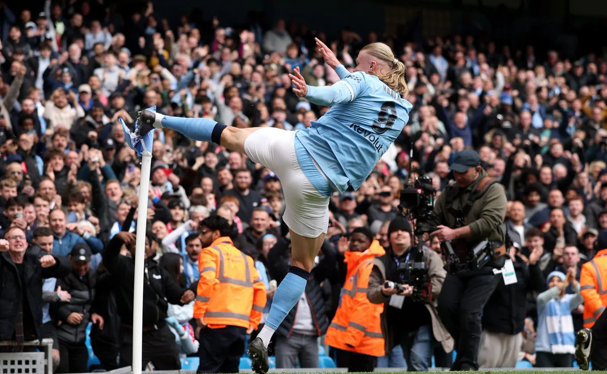 El noruego abrió el marcador desde el punto penal al minuto 39.