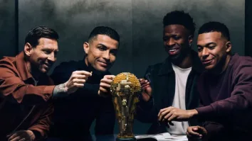 La empresa reunió a figuras de talla internacional como Lionel Messi, Cristiano Ronaldo, Kylian Mbappé y Vinícius Júnior.