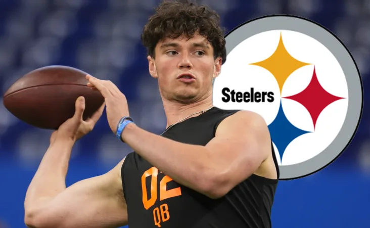 Allar llega a Pittsburgh como un mariscal con físico imponente y un brazo destacado.